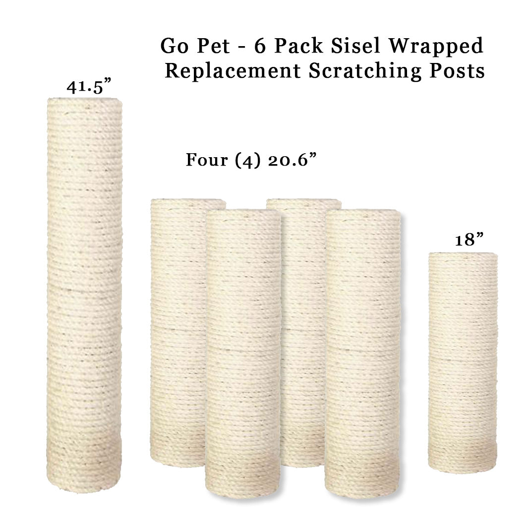 6 Column Package for Go Pet Cat Trees