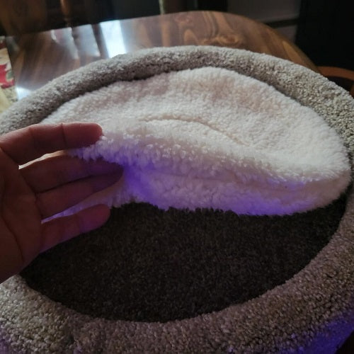 Sherpa Fleece Pillow for Crow's Nest
