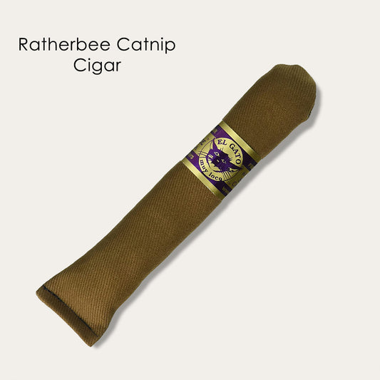 Ratherbee's Organic Catnip Cigar Cat Toy